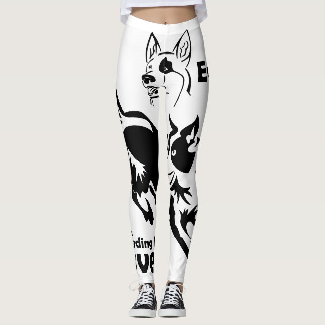 Leggings Guêtres de ferme d'Ewenity (Devant)