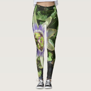 Leggings Guêtres de fleur de passion