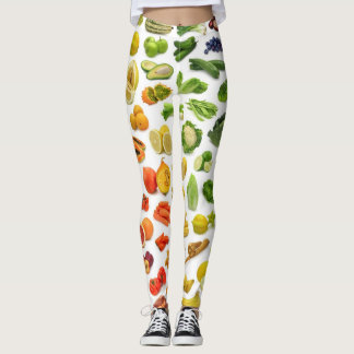 Leggings GUÊTRES de fruits et légumes - COOL SUPERBE