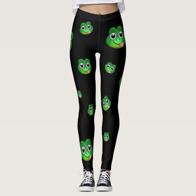 Leggings Guêtres de grenouille (Devant)