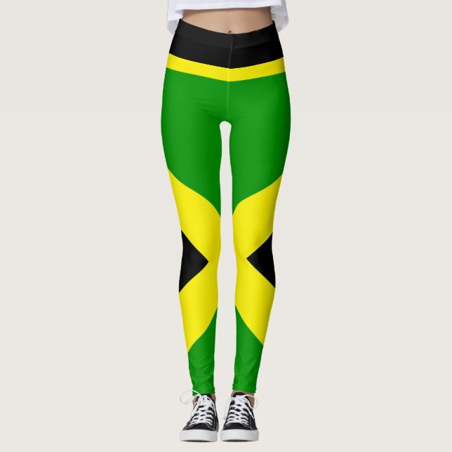 Leggings Guêtres de la Jamaïque (Devant)