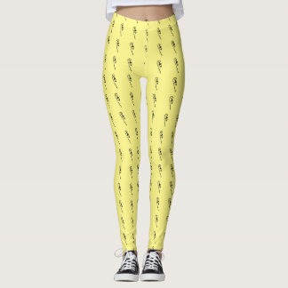 Leggings Guêtres de lampadaire d'université de Wellesley