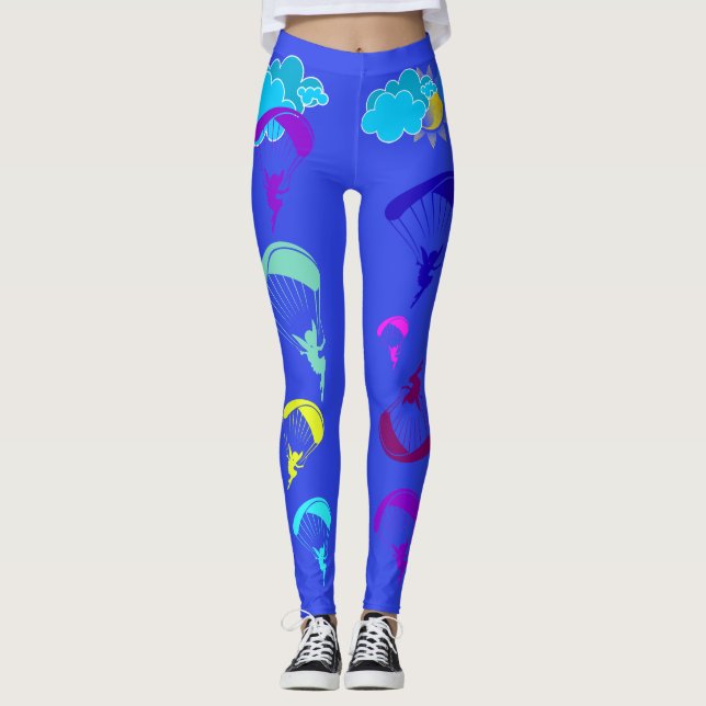 Leggings Guêtres de lutin de parapentisme de bigorneau (Devant)