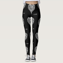 Leggings Guêtres de menteur, noires
