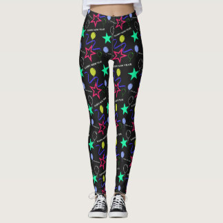 Leggings Guêtres de motif de bonne année