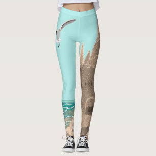 Leggings Guêtres de mouette de pâté de sable