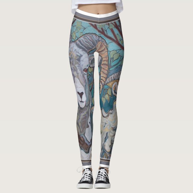 Leggings Guêtres de moutons de Big Horn (Devant)