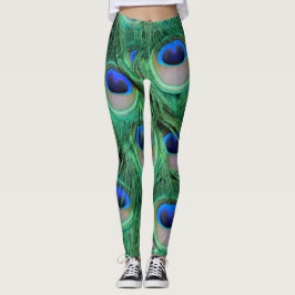 Leggings Guêtres de paon