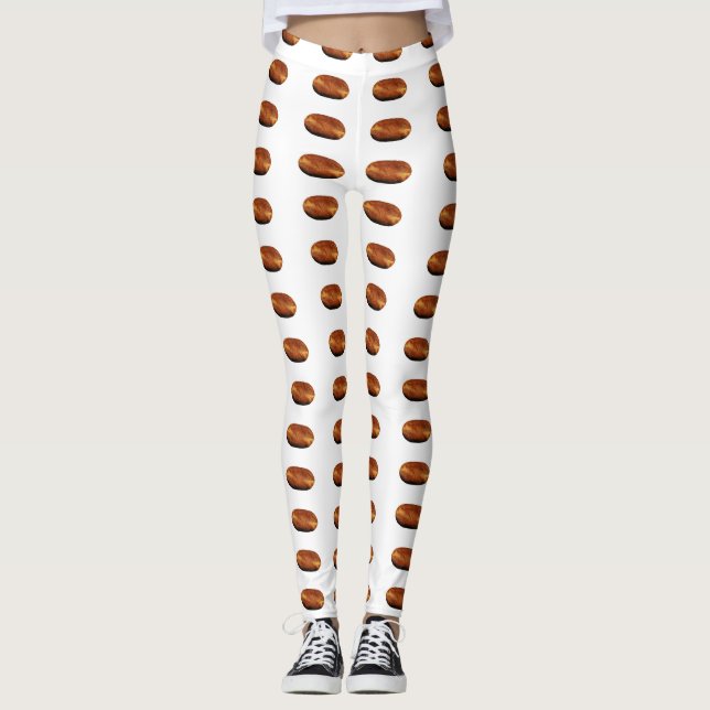 Leggings Guêtres de patate chaude (Devant)