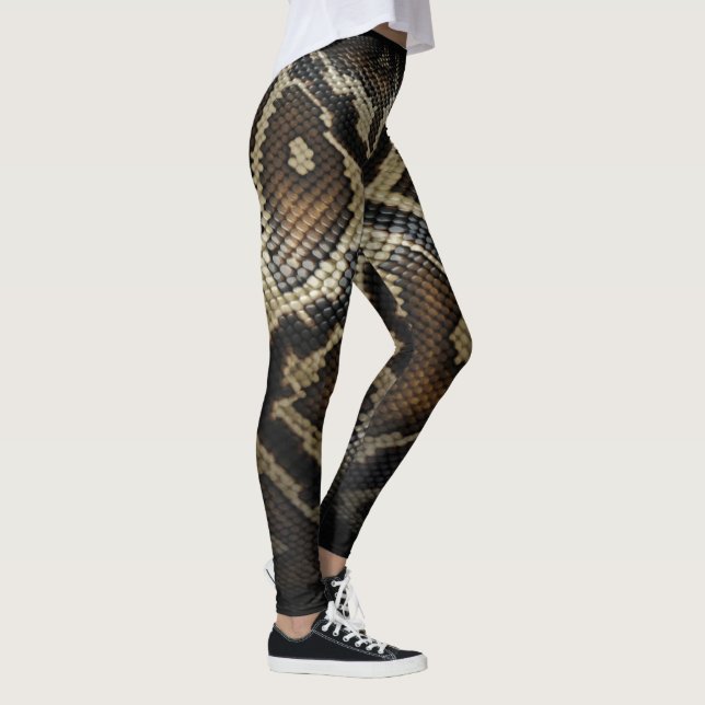 Leggings Guêtres de peau de serpent (Droite)