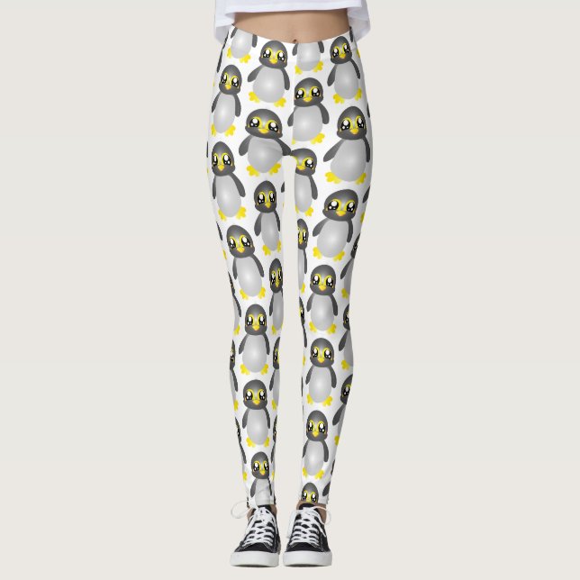 Leggings Guêtres de pingouin (Devant)