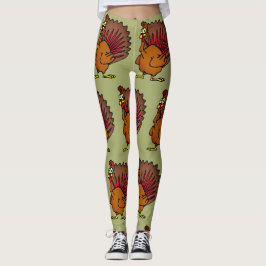 Leggings Guêtres de récolte de jour de thanksgiving de