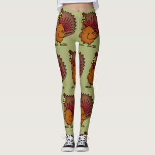 Leggings Guêtres de récolte de jour de thanksgiving de