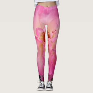Leggings Guêtres de rose de rose