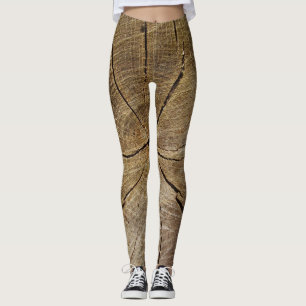 Leggings Guêtres de section transversale de chêne