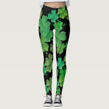 Guêtres de shamrock (personnalisables)