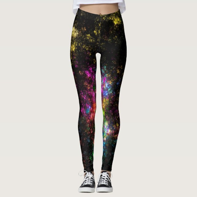 Leggings Guêtres de Starburst (Devant)