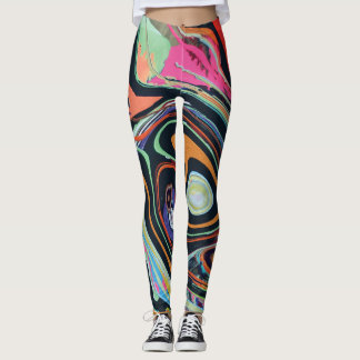 Leggings Guêtres de torsion de galaxie