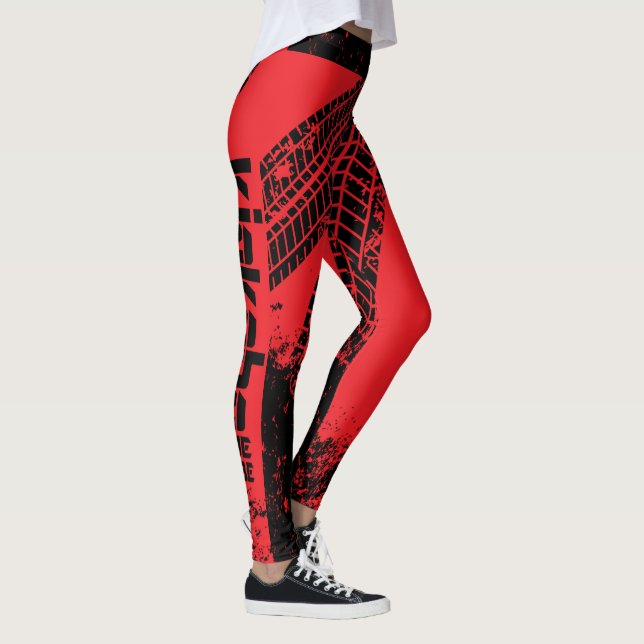 Leggings Guêtres de tribu de Kia Kaha un (Droite)