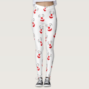 Leggings Guêtres de visage de clown