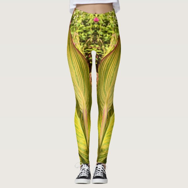 Leggings Guêtres de YouYou Canna (Devant)