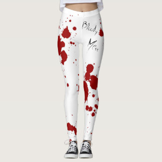 Leggings Guêtres d'éclaboussure de sang