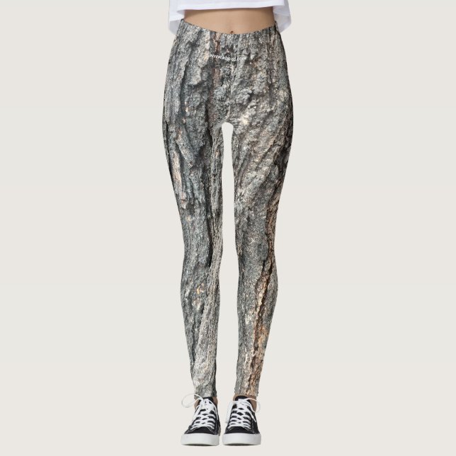 LEGGINGS GUÊTRES D'ÉCORCE D'ARBRE (Devant)
