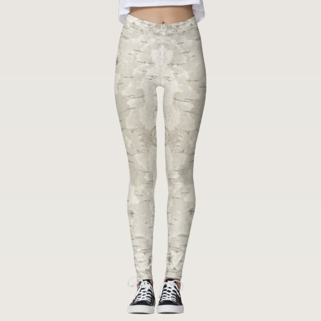 Leggings Guêtres d'écorce de bouleau (Devant)