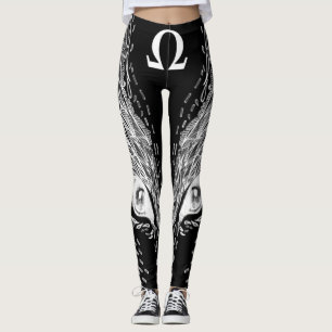 Leggings Guêtres d'imaginaire de loup d'Omega de Celtic