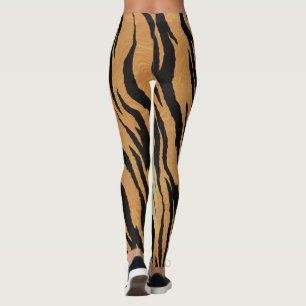 Leggings Guêtres d'impression de tigre