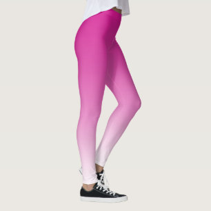 Leggings Guêtres d'impression d'Ombre de roses indien
