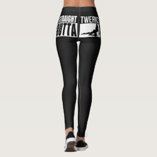 Leggings Guêtres droites d'Outta Twerks
