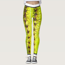 Leggings Guêtres du cactus des femmes