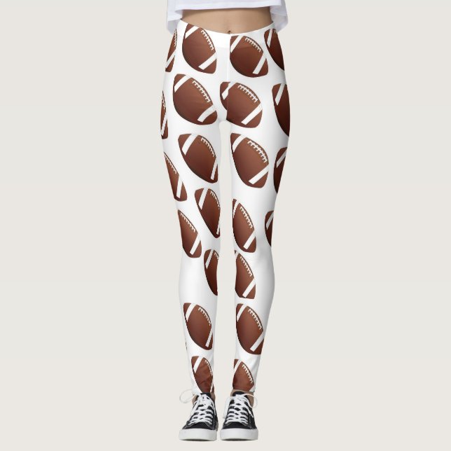 Leggings Guêtres du football (Devant)