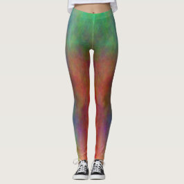 Leggings Guêtres du plasma 1 d'arc-en-ciel