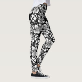 Leggings Guêtres embrouillées gothiques de Web