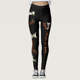 Leggings Guêtres faites sur commande d'alpaga