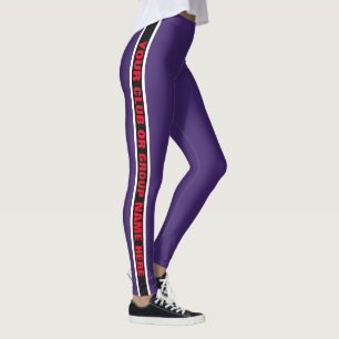 Leggings Guêtres faites sur commande de nom de club