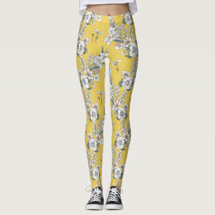 Leggings Guêtres florales de brise d'été