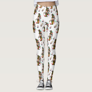 Leggings Guêtres folles de chapelier, pays des merveilles