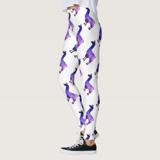 Leggings Guêtres galactiques de lama