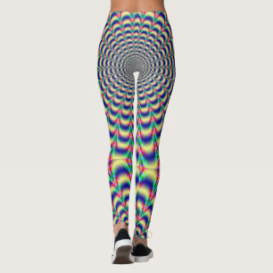 Leggings Guêtres hypnotiques de conception