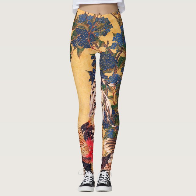 LEGGINGS GUÊTRES IMPRIMÉES PAR JAPONAIS (Devant)