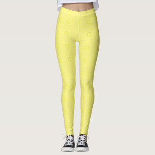 Leggings Guêtres jaune pâle de concepteur par Julie