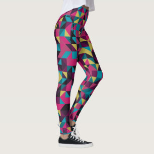 Leggings Guêtres multicolores de yoga