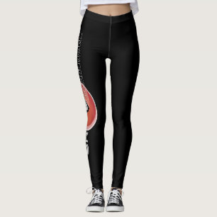 Leggings Guêtres noires des carrefours BJJ