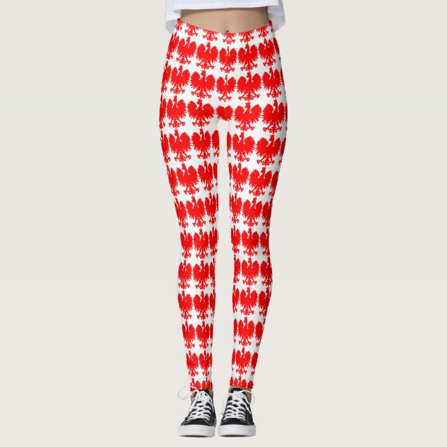 Leggings Guêtres polonaises d'Eagle (Devant)