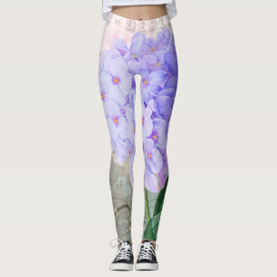 Leggings Guêtres pourpres de carte de Hyddreanga