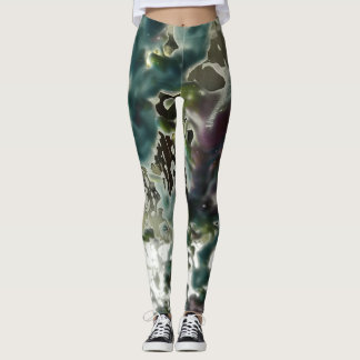 Leggings Guêtres psychédéliques