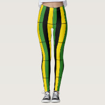 Guêtres rayées jamaïcaines
